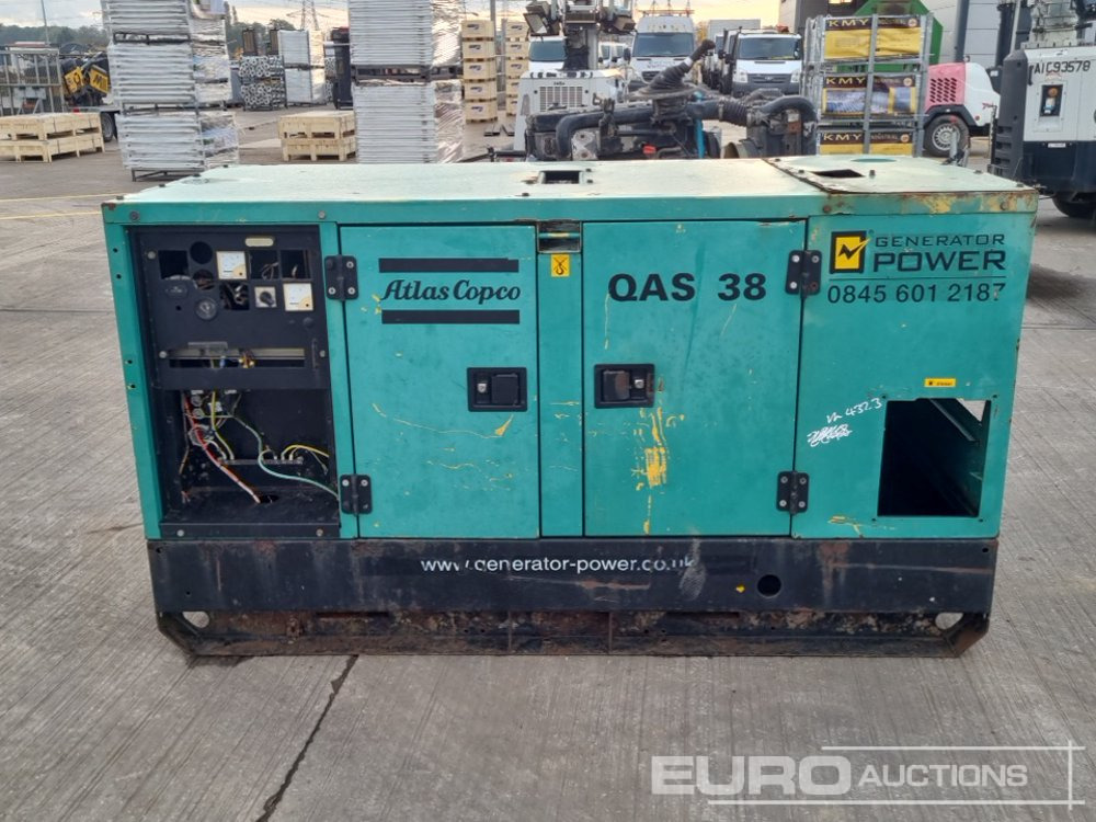 Atlas Copco QAS 38 - Βιομηχανική γεννήτρια: φωτογραφία 2 Atlas Copco QAS 38 - Βιομηχανική γεννήτρια: φωτογραφία 2