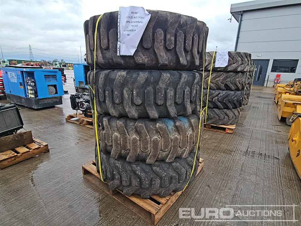 BKT 15.5-25 Tyre (4 of) - Ελαστικό: φωτογραφία 5 BKT 15.5-25 Tyre (4 of) - Ελαστικό: φωτογραφία 5
