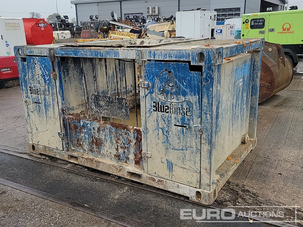 Blue Rinse Base Unit to suit Concrete Wash Out Station - Ανατρεπόμενος κάδος: φωτογραφία 1 Blue Rinse Base Unit to suit Concrete Wash Out Station - Ανατρεπόμενος κάδος: φωτογραφία 1