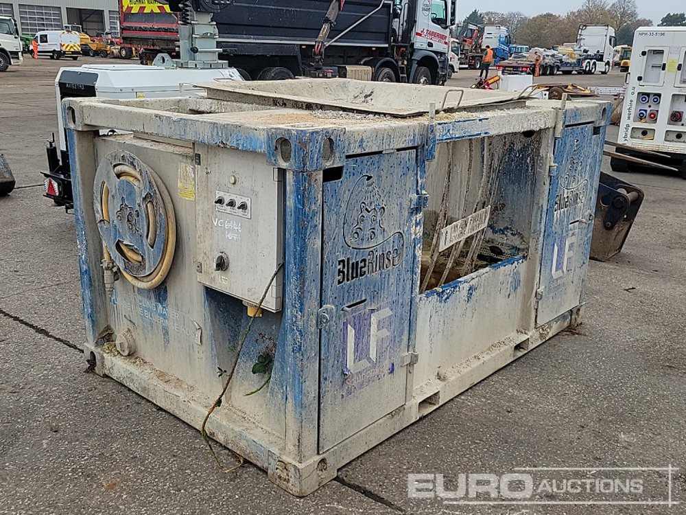 Blue Rinse Base Unit to suit Concrete Wash Out Station - Ανατρεπόμενος κάδος: φωτογραφία 3 Blue Rinse Base Unit to suit Concrete Wash Out Station - Ανατρεπόμενος κάδος: φωτογραφία 3