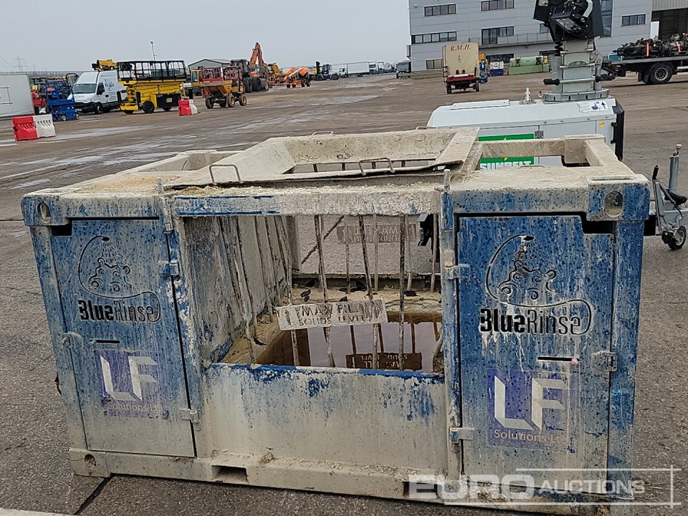 Blue Rinse Base Unit to suit Concrete Wash Out Station - Ανατρεπόμενος κάδος: φωτογραφία 4 Blue Rinse Base Unit to suit Concrete Wash Out Station - Ανατρεπόμενος κάδος: φωτογραφία 4