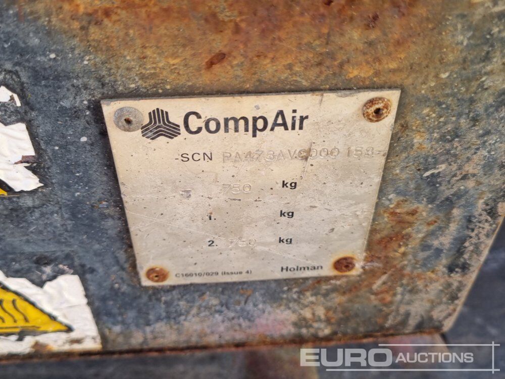 Αεροσυμπιεστής Comp Air Compressor (Engine Missing), Atlas Copco Single Axle Compressor (Engine Missing), Comp Air Single Axle Compressor (Engine Missing): φωτογραφία 32 Αεροσυμπιεστής Comp Air Compressor (Engine Missing), Atlas Copco Single Axle Compressor (Engine Missing), Comp Air Single Axle Compressor (Engine Missing): φωτογραφία 32