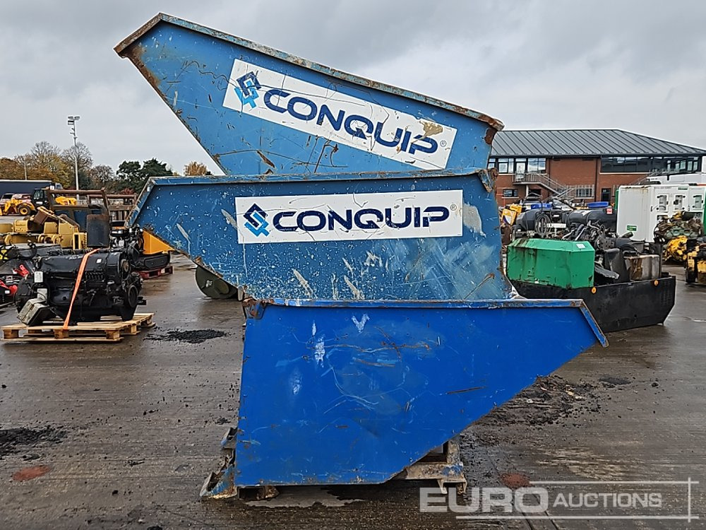 Conquip Tipping Skip to suit Forklift (3 of) - Ανατρεπόμενος κάδος: φωτογραφία 4 Conquip Tipping Skip to suit Forklift (3 of) - Ανατρεπόμενος κάδος: φωτογραφία 4