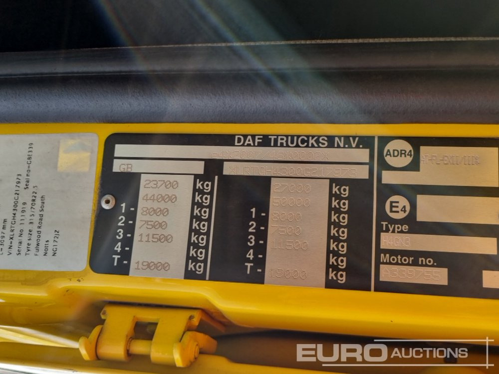 Τράκτορας DAF XF480: φωτογραφία 40
