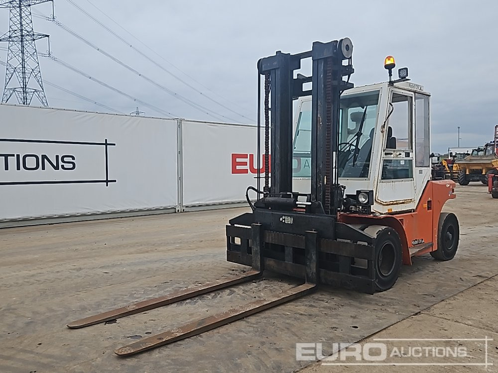 Dan Truck Diesel Forklift, 2 Stage Mast, Forks - Περονοφόρο όχημα: φωτογραφία 1 Dan Truck Diesel Forklift, 2 Stage Mast, Forks - Περονοφόρο όχημα: φωτογραφία 1