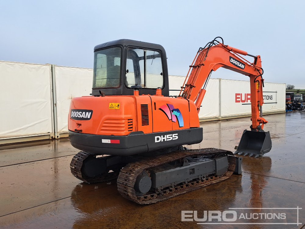 Doosan DH55-V - Μίνι εκσκαφέας: φωτογραφία 5 Doosan DH55-V - Μίνι εκσκαφέας: φωτογραφία 5