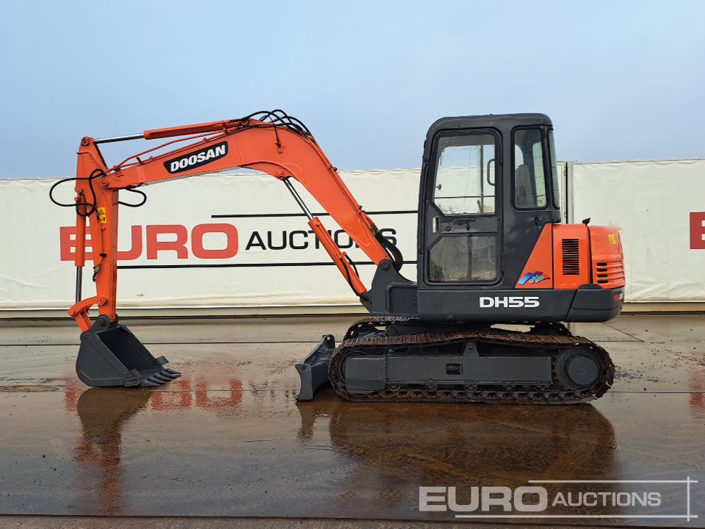 Doosan DH55-V - Μίνι εκσκαφέας: φωτογραφία 2 Doosan DH55-V - Μίνι εκσκαφέας: φωτογραφία 2