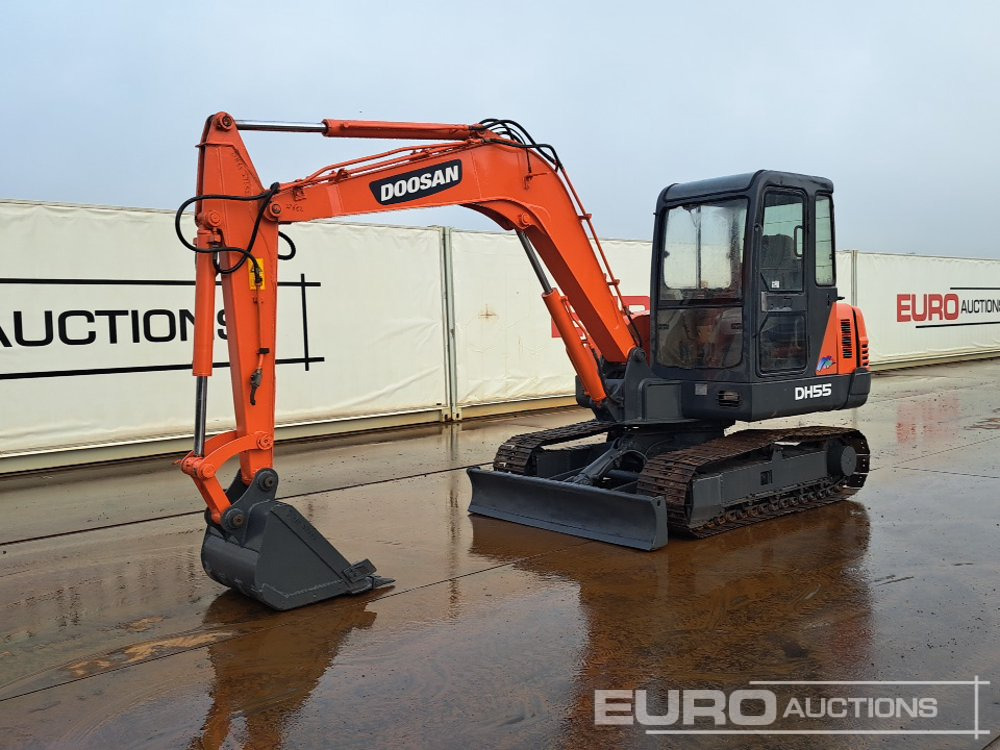 Doosan DH55-V - Μίνι εκσκαφέας: φωτογραφία 1 Doosan DH55-V - Μίνι εκσκαφέας: φωτογραφία 1