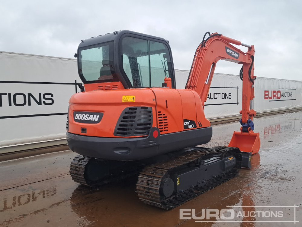 Doosan DX60 - Μίνι εκσκαφέας: φωτογραφία 5 Doosan DX60 - Μίνι εκσκαφέας: φωτογραφία 5