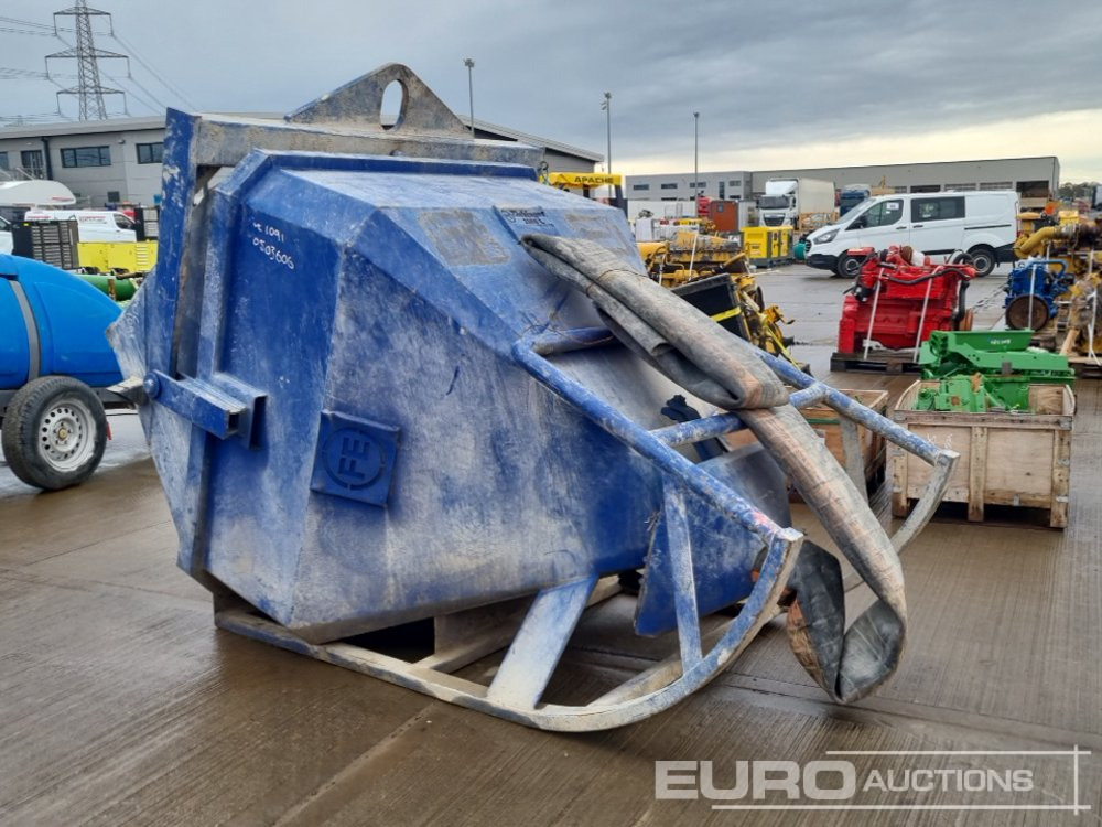 Eichinger 2000 Litre Concrete Pouring Skip to suit Crane - Ανατρεπόμενος κάδος: φωτογραφία 3 Eichinger 2000 Litre Concrete Pouring Skip to suit Crane - Ανατρεπόμενος κάδος: φωτογραφία 3