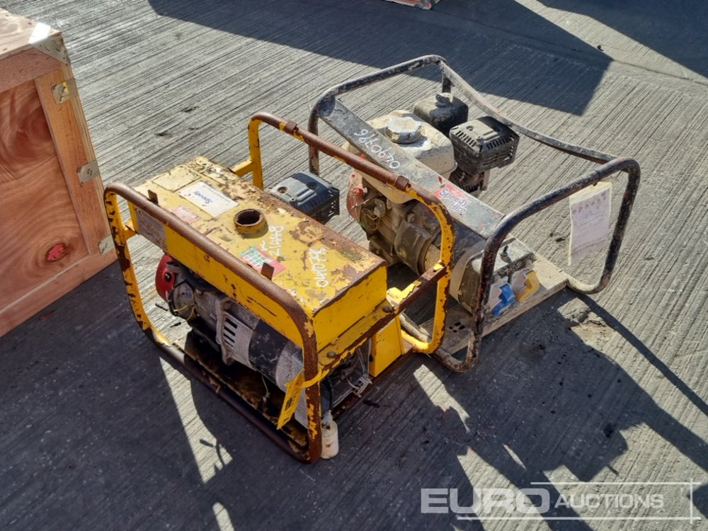 Generator, Honda Engine (2 of) (Spares) - Βιομηχανική γεννήτρια: φωτογραφία 1 Generator, Honda Engine (2 of) (Spares) - Βιομηχανική γεννήτρια: φωτογραφία 1