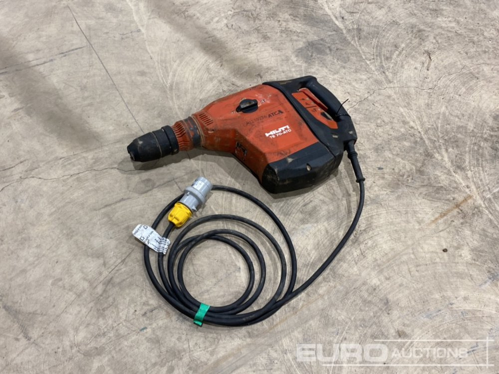 Hilti TE70-ATC 110 Volt Hammer Drill/Breaker - Εξοπλισμού κατασκευών: φωτογραφία 1 Hilti TE70-ATC 110 Volt Hammer Drill/Breaker - Εξοπλισμού κατασκευών: φωτογραφία 1