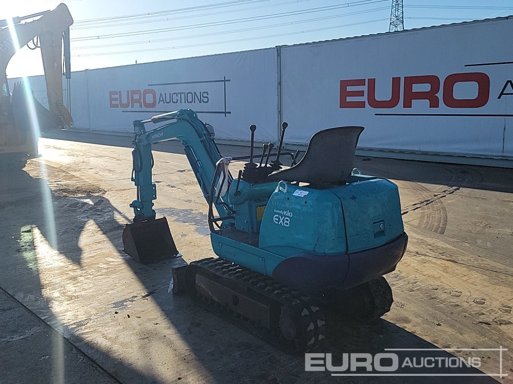 Hitachi EX8 - Μίνι εκσκαφέας: φωτογραφία 3 Hitachi EX8 - Μίνι εκσκαφέας: φωτογραφία 3
