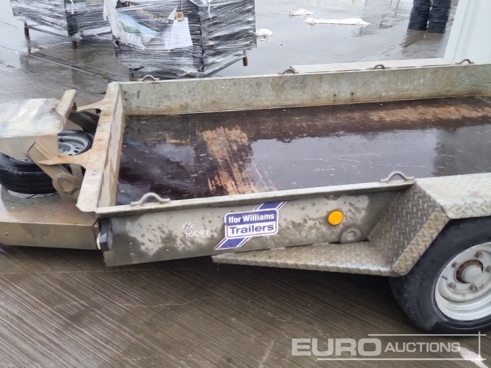 Τρέιλερ μεταφοράς μηχανημάτων Ifor Williams GH1054BT: φωτογραφία 16