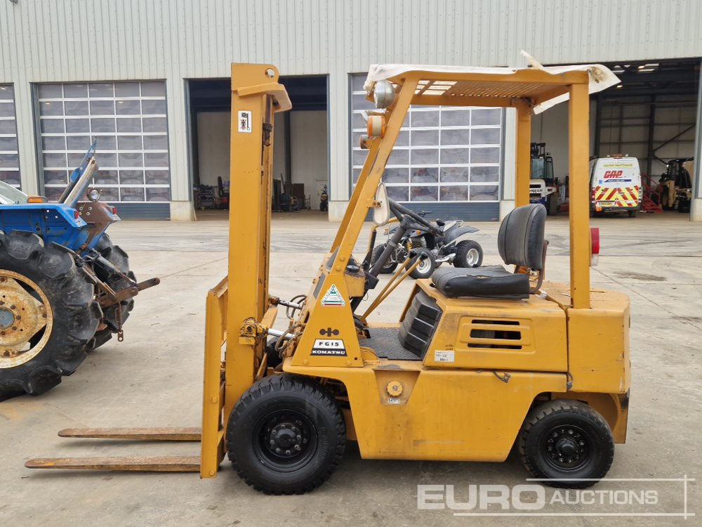 Komatsu FG15-12 - Περονοφόρο όχημα: φωτογραφία 2 Komatsu FG15-12 - Περονοφόρο όχημα: φωτογραφία 2