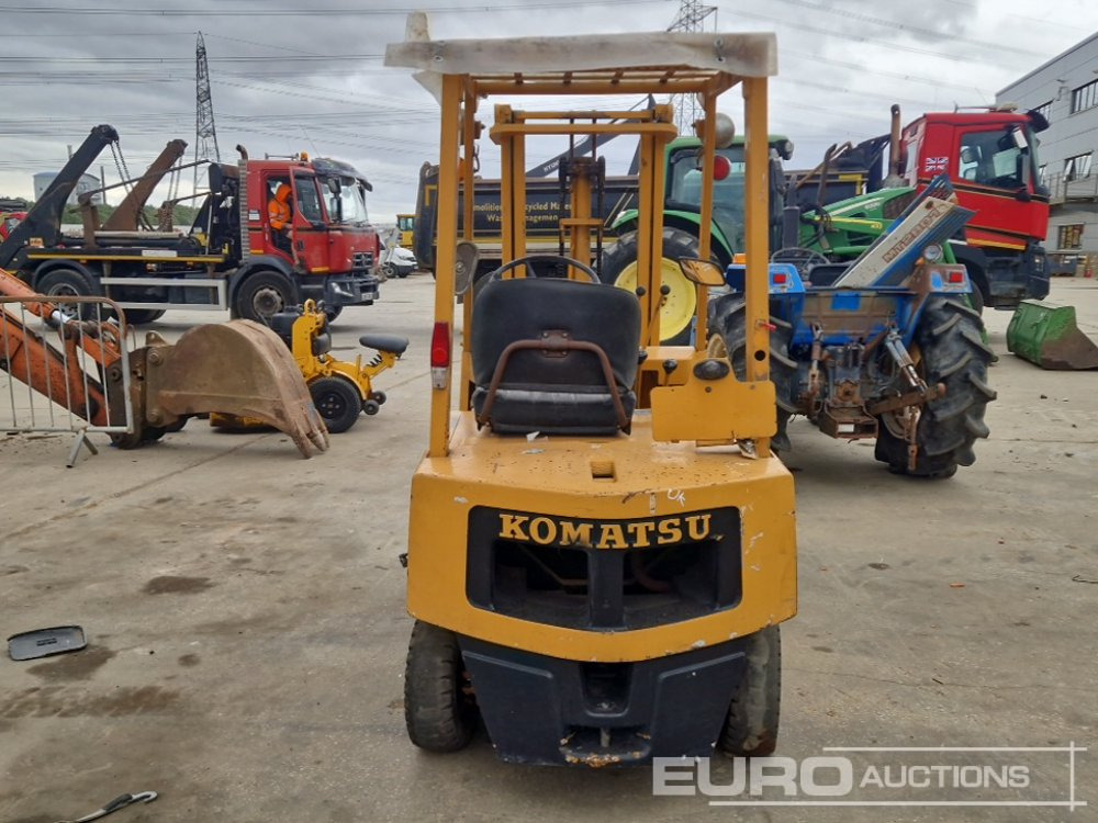 Komatsu FG15-12 - Περονοφόρο όχημα: φωτογραφία 4 Komatsu FG15-12 - Περονοφόρο όχημα: φωτογραφία 4