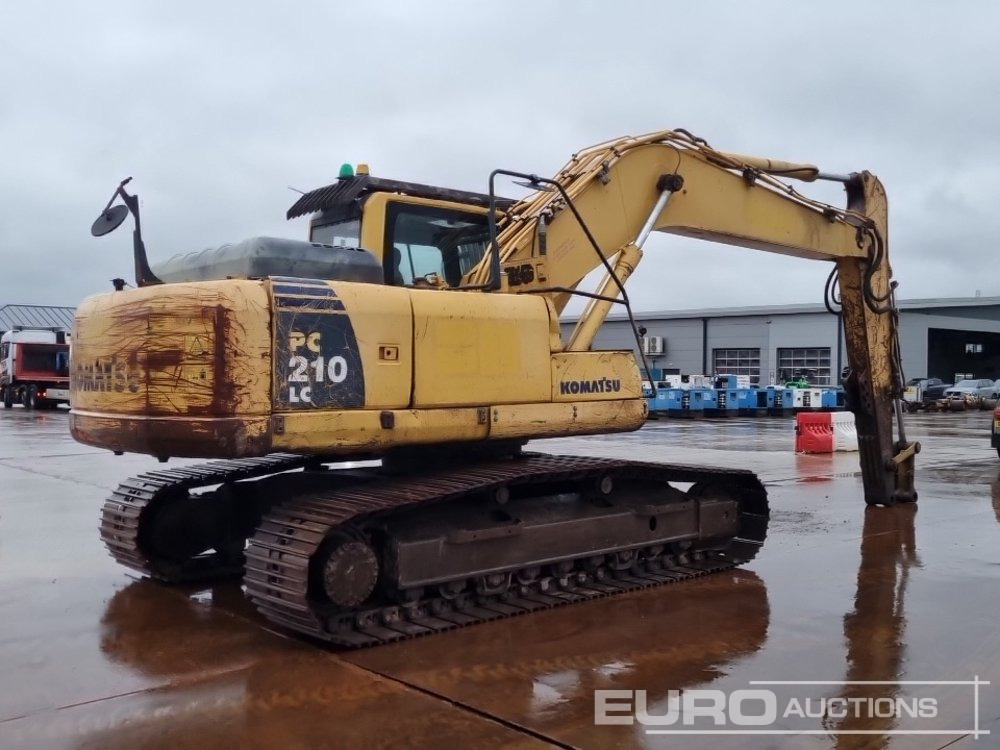 Komatsu PC210LC-8 - Ερπυστριοφόρος εκσκαφέας: φωτογραφία 5 Komatsu PC210LC-8 - Ερπυστριοφόρος εκσκαφέας: φωτογραφία 5