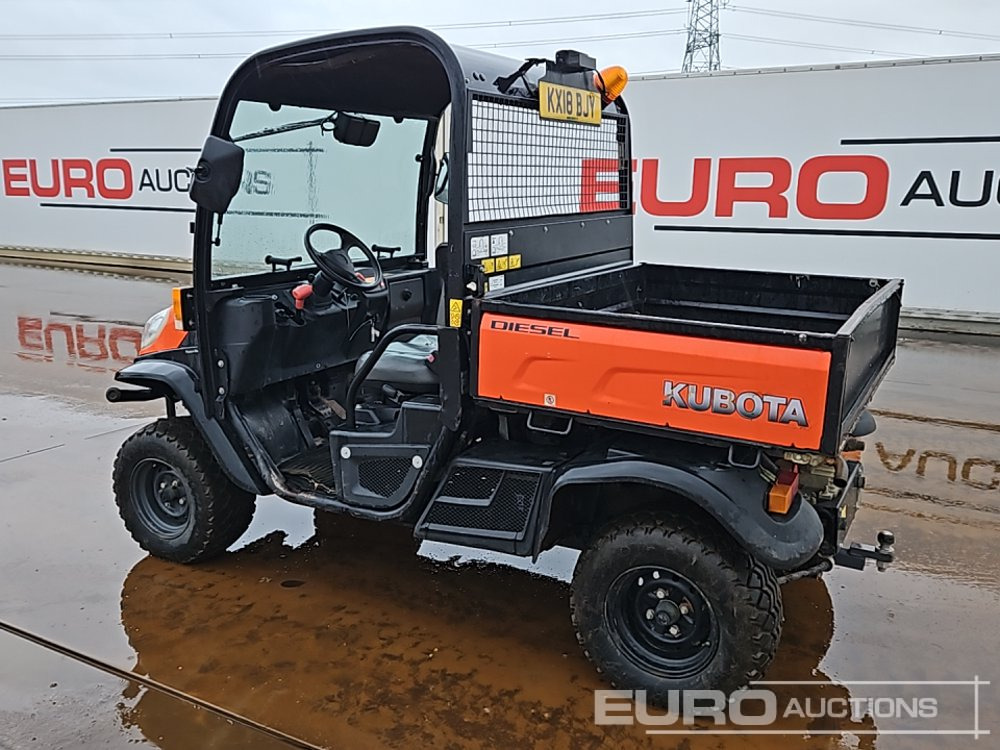 Kubota 4WD Diesel Utility Vehicle, Power Steering, Hydraulic Tipping Body - Τετράκλινα: φωτογραφία 3 Kubota 4WD Diesel Utility Vehicle, Power Steering, Hydraulic Tipping Body - Τετράκλινα: φωτογραφία 3