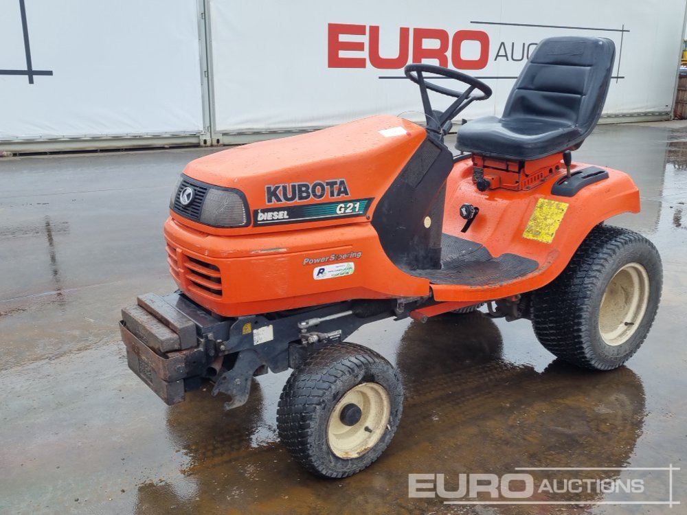 Kubota G21 - Χλοοκοπτικό: φωτογραφία 1 Kubota G21 - Χλοοκοπτικό: φωτογραφία 1