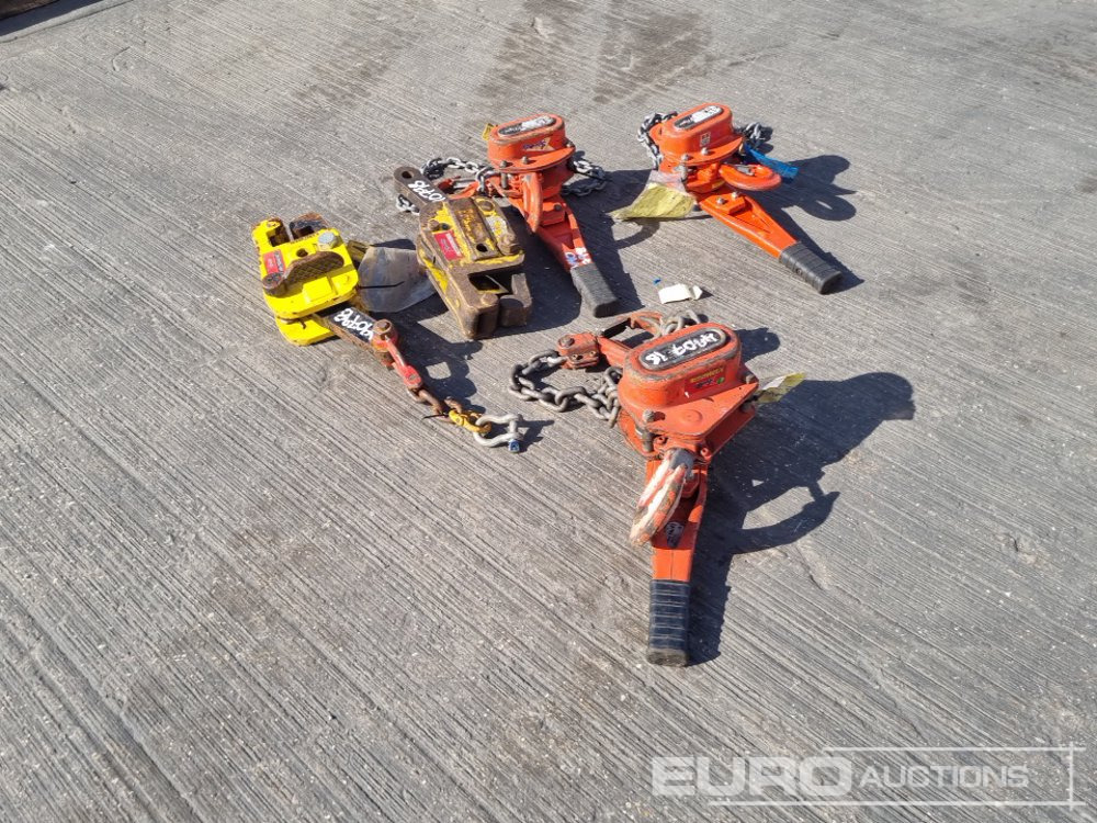 Lever Lifting Hoist (3 of), Lifting Clamp (2 of) - Ανυψωτικό μηχάνημα: φωτογραφία 3 Lever Lifting Hoist (3 of), Lifting Clamp (2 of) - Ανυψωτικό μηχάνημα: φωτογραφία 3