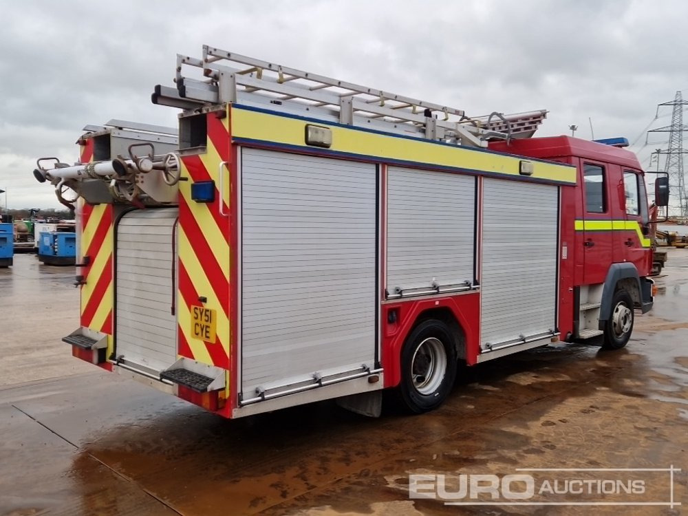 MAN 4x2 Fire Engine, Manual Gearbox - Πυροσβεστικό όχημα: φωτογραφία 5 MAN 4x2 Fire Engine, Manual Gearbox - Πυροσβεστικό όχημα: φωτογραφία 5