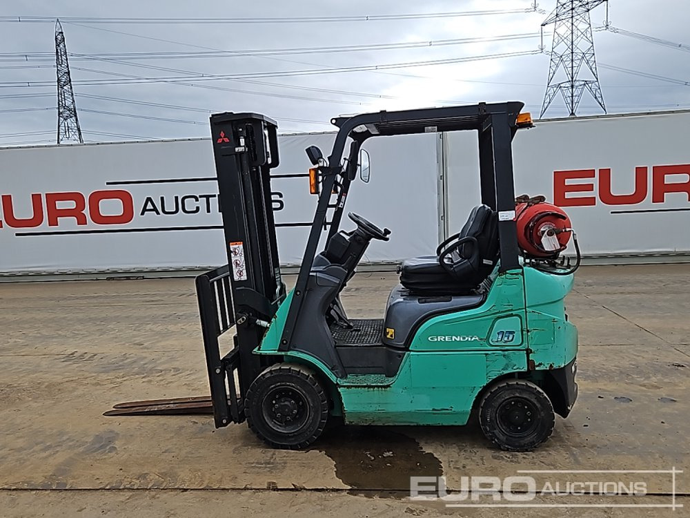 Mitsubishi FG15T - Περονοφόρο όχημα: φωτογραφία 2 Mitsubishi FG15T - Περονοφόρο όχημα: φωτογραφία 2
