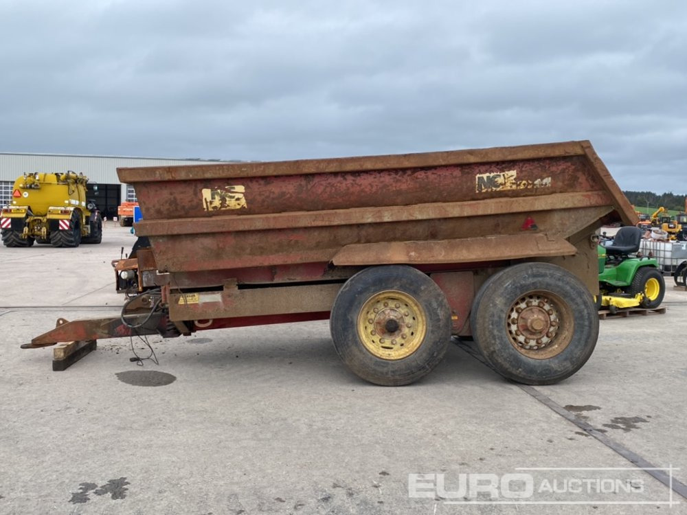 NC 14 Ton Twin Axle Dump Trailer, Sprung Drawbar, Tail Door - Ρυμούλκα για τρακτέρ: φωτογραφία 2 NC 14 Ton Twin Axle Dump Trailer, Sprung Drawbar, Tail Door - Ρυμούλκα για τρακτέρ: φωτογραφία 2