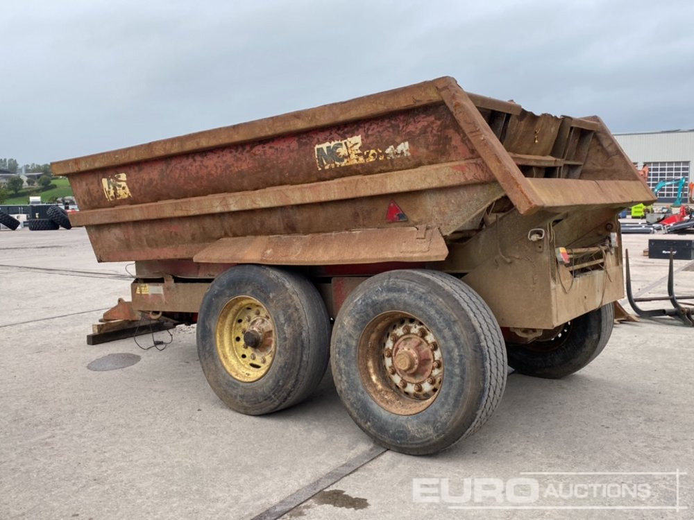 NC 14 Ton Twin Axle Dump Trailer, Sprung Drawbar, Tail Door - Ρυμούλκα για τρακτέρ: φωτογραφία 3 NC 14 Ton Twin Axle Dump Trailer, Sprung Drawbar, Tail Door - Ρυμούλκα για τρακτέρ: φωτογραφία 3