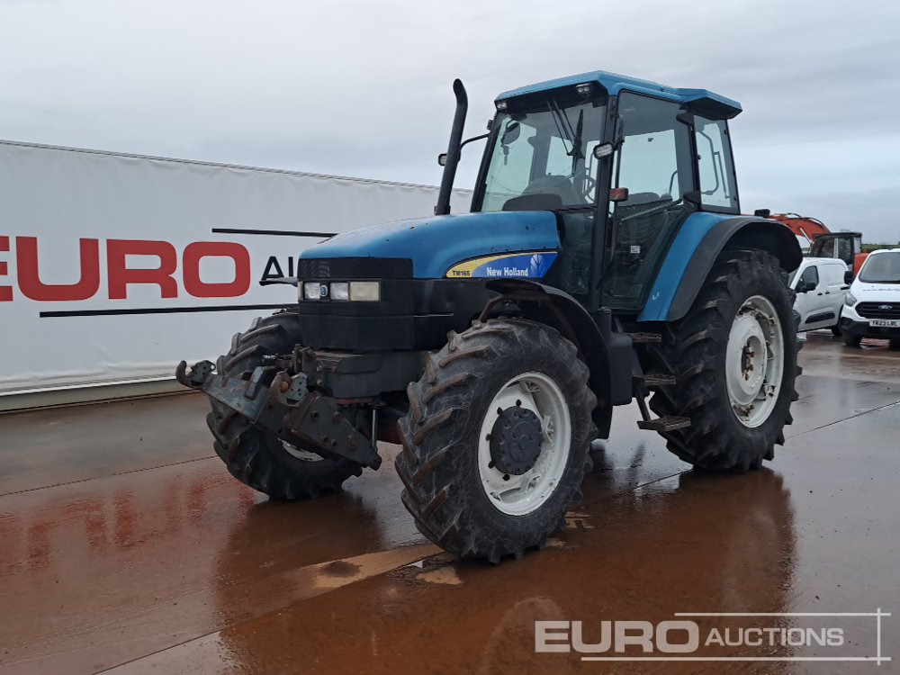 New Holland TM165 - Τρακτέρ: φωτογραφία 1 New Holland TM165 - Τρακτέρ: φωτογραφία 1