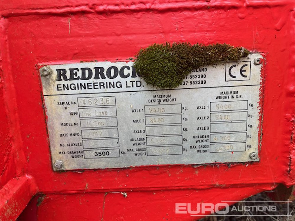 Redrock 16 Ton - Ρυμούλκα για τρακτέρ: φωτογραφία 2 Redrock 16 Ton - Ρυμούλκα για τρακτέρ: φωτογραφία 2