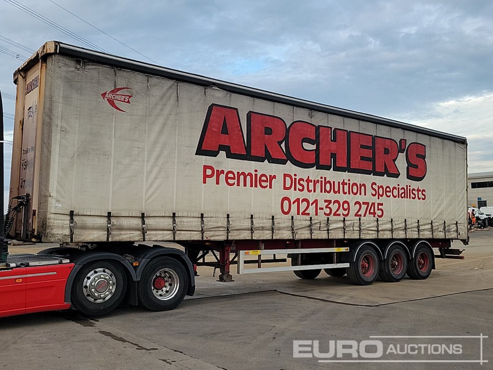 SDC Trailer Tri Axle Curtainsider Trailer - Επικαθήμενο κουρτίνα: φωτογραφία 1 SDC Trailer Tri Axle Curtainsider Trailer - Επικαθήμενο κουρτίνα: φωτογραφία 1