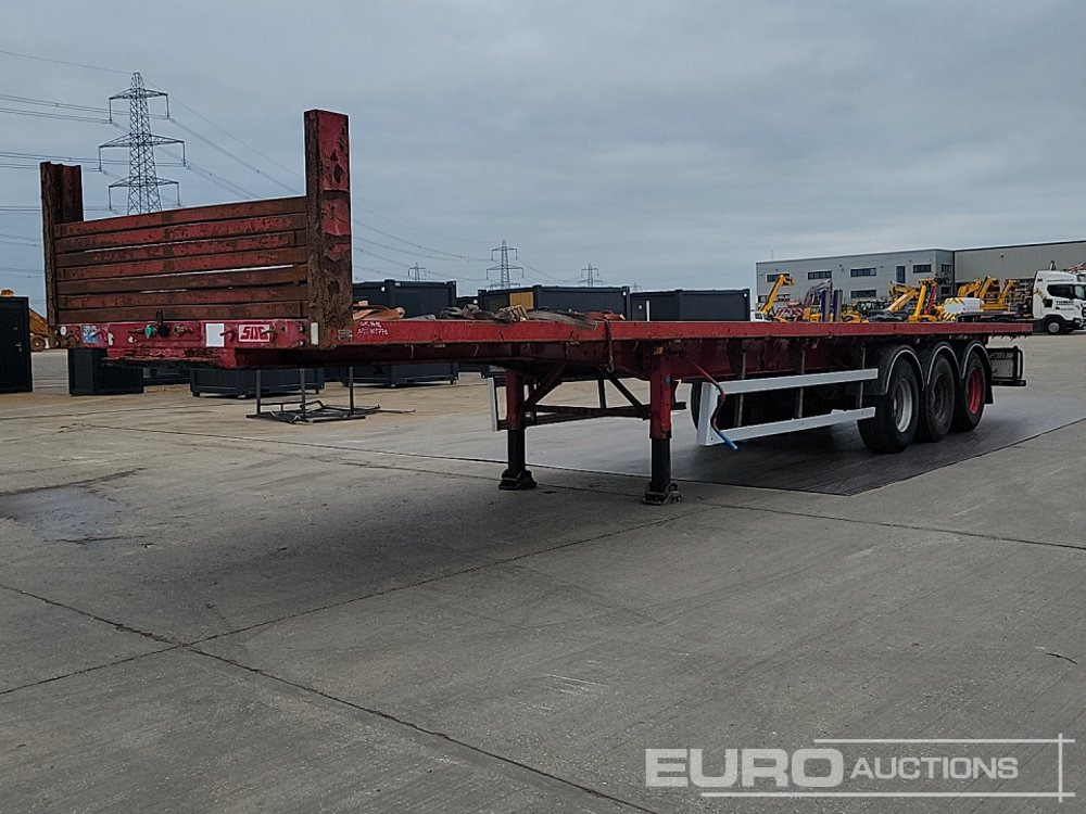 SDC Tri Axle Flatbed Trailer - Επικαθήμενο πλατφόρμα/ Καρότσα: φωτογραφία 1 SDC Tri Axle Flatbed Trailer - Επικαθήμενο πλατφόρμα/ Καρότσα: φωτογραφία 1