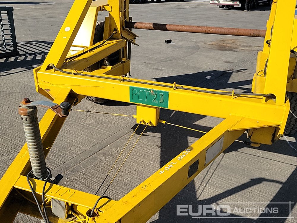 Τρέιλερ μεταφοράς μηχανημάτων Single Axle Cable Reel Trailer: φωτογραφία 14