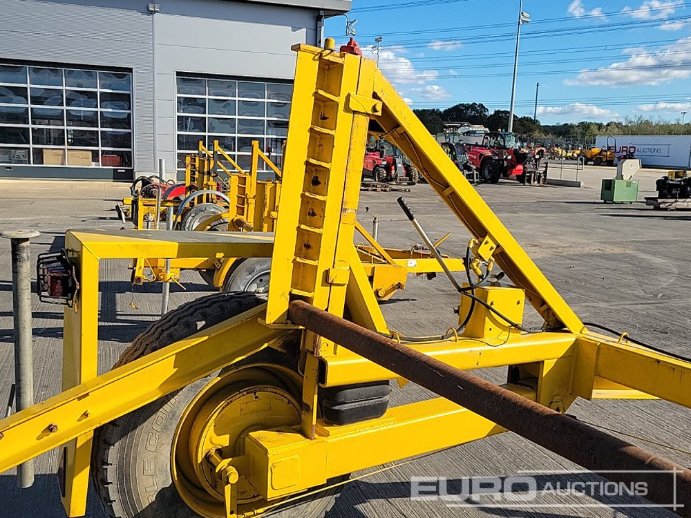 Τρέιλερ μεταφοράς μηχανημάτων Single Axle Cable Reel Trailer: φωτογραφία 18