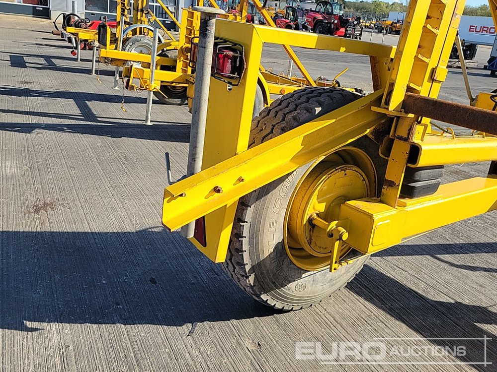 Τρέιλερ μεταφοράς μηχανημάτων Single Axle Cable Reel Trailer: φωτογραφία 21