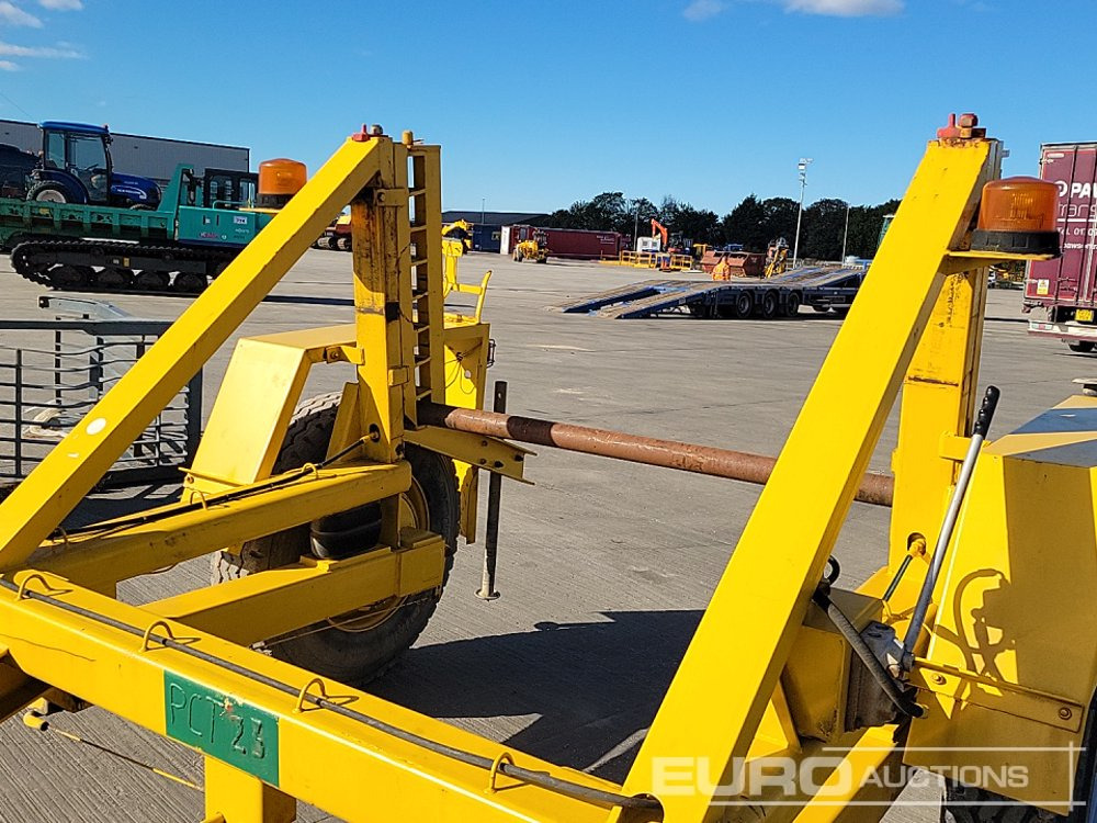 Τρέιλερ μεταφοράς μηχανημάτων Single Axle Cable Reel Trailer: φωτογραφία 25