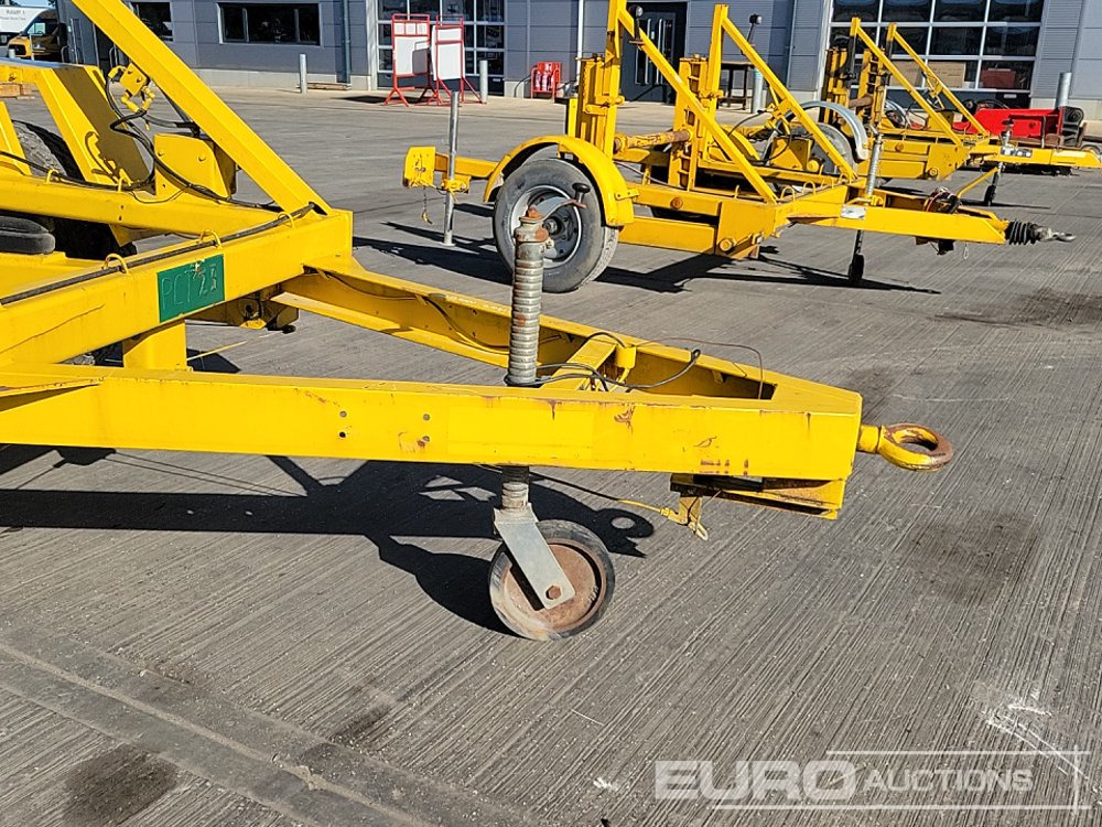 Τρέιλερ μεταφοράς μηχανημάτων Single Axle Cable Reel Trailer: φωτογραφία 12