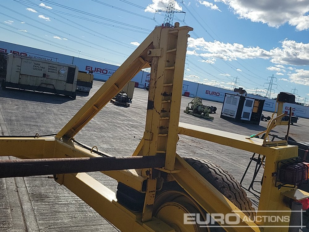 Τρέιλερ μεταφοράς μηχανημάτων Single Axle Cable Reel Trailer: φωτογραφία 19