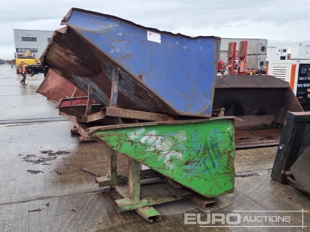 Skip to suit Forklift (2 of) - Ανατρεπόμενος κάδος: φωτογραφία 2 Skip to suit Forklift (2 of) - Ανατρεπόμενος κάδος: φωτογραφία 2