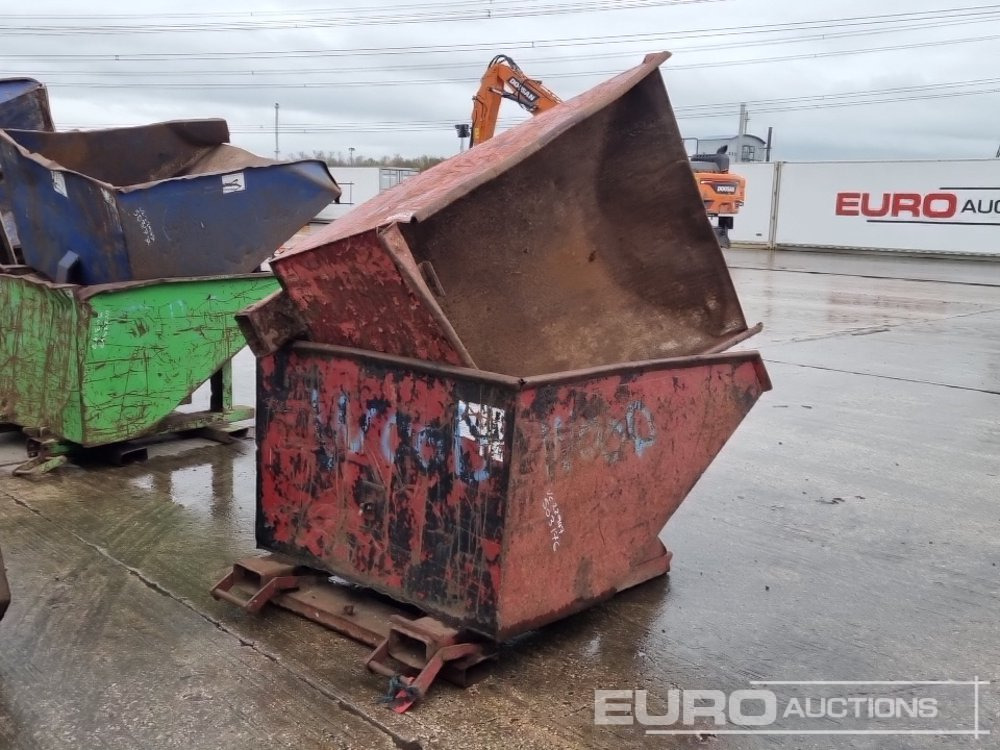 Skip to suit Forklift (2 of) - Ανατρεπόμενος κάδος: φωτογραφία 5 Skip to suit Forklift (2 of) - Ανατρεπόμενος κάδος: φωτογραφία 5