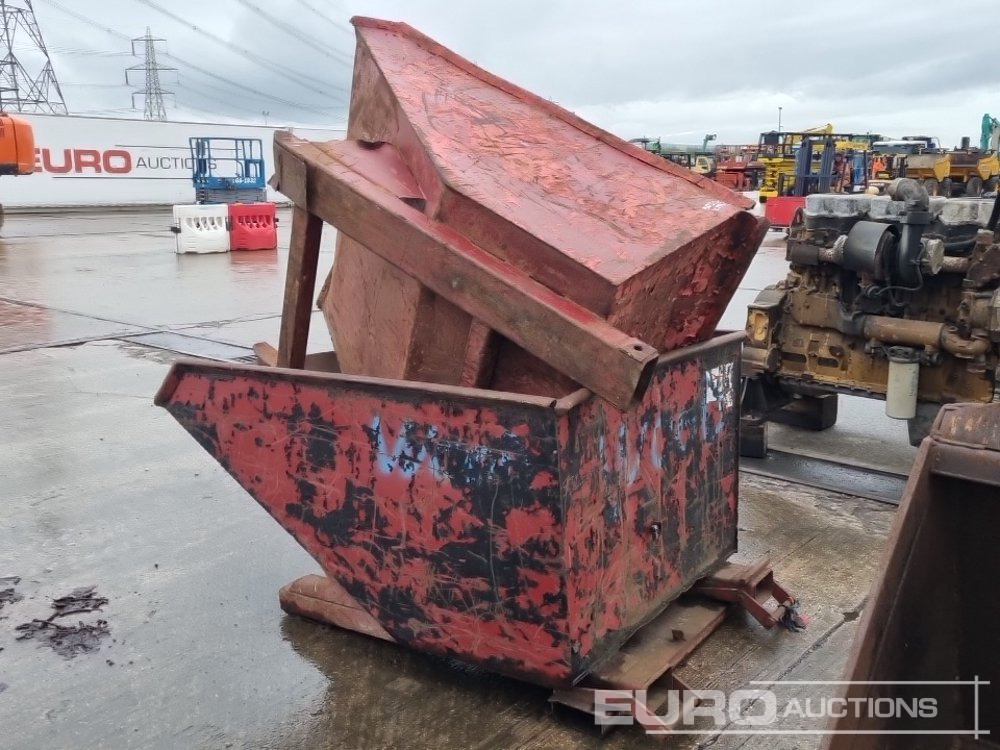 Skip to suit Forklift (2 of) - Ανατρεπόμενος κάδος: φωτογραφία 3 Skip to suit Forklift (2 of) - Ανατρεπόμενος κάδος: φωτογραφία 3