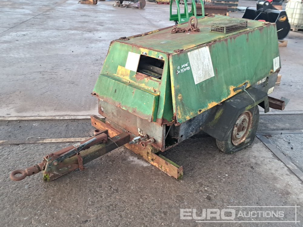 Sullair Single Axle Compressor, Deutz Engine (Spares) - Αεροσυμπιεστής: φωτογραφία 1 Sullair Single Axle Compressor, Deutz Engine (Spares) - Αεροσυμπιεστής: φωτογραφία 1