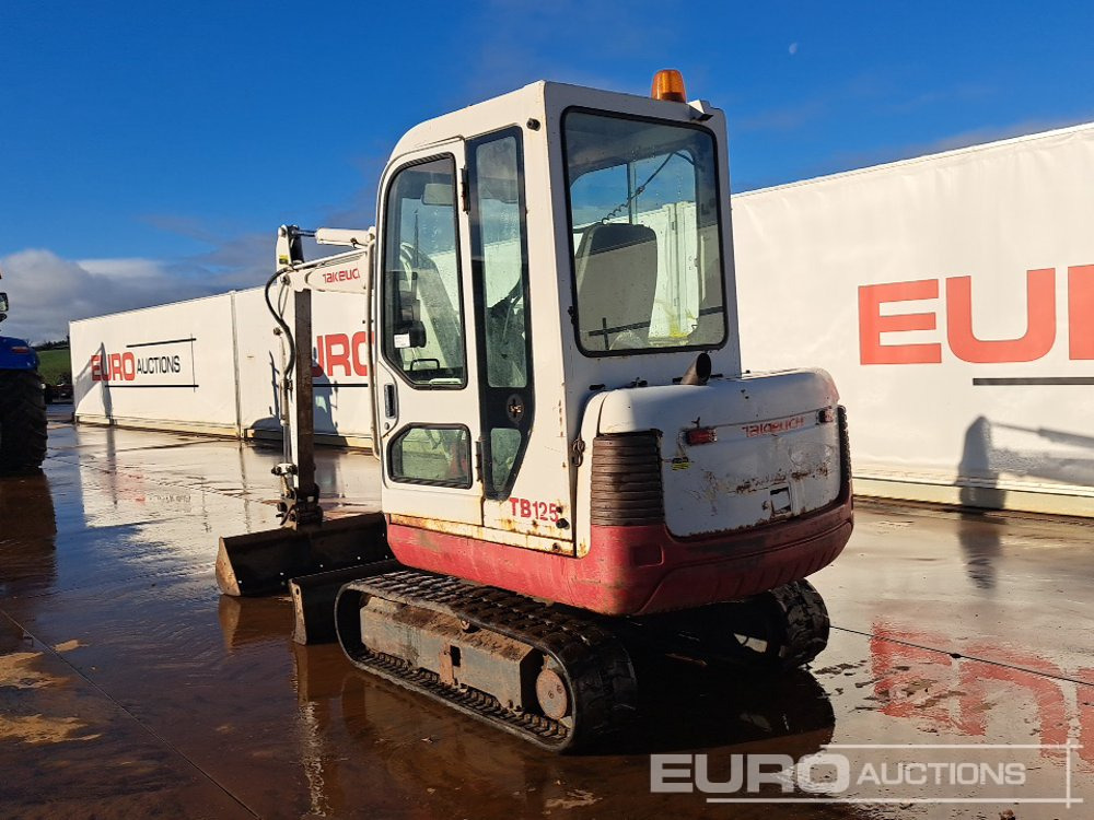 Takeuchi TB125 - Μίνι εκσκαφέας: φωτογραφία 3 Takeuchi TB125 - Μίνι εκσκαφέας: φωτογραφία 3