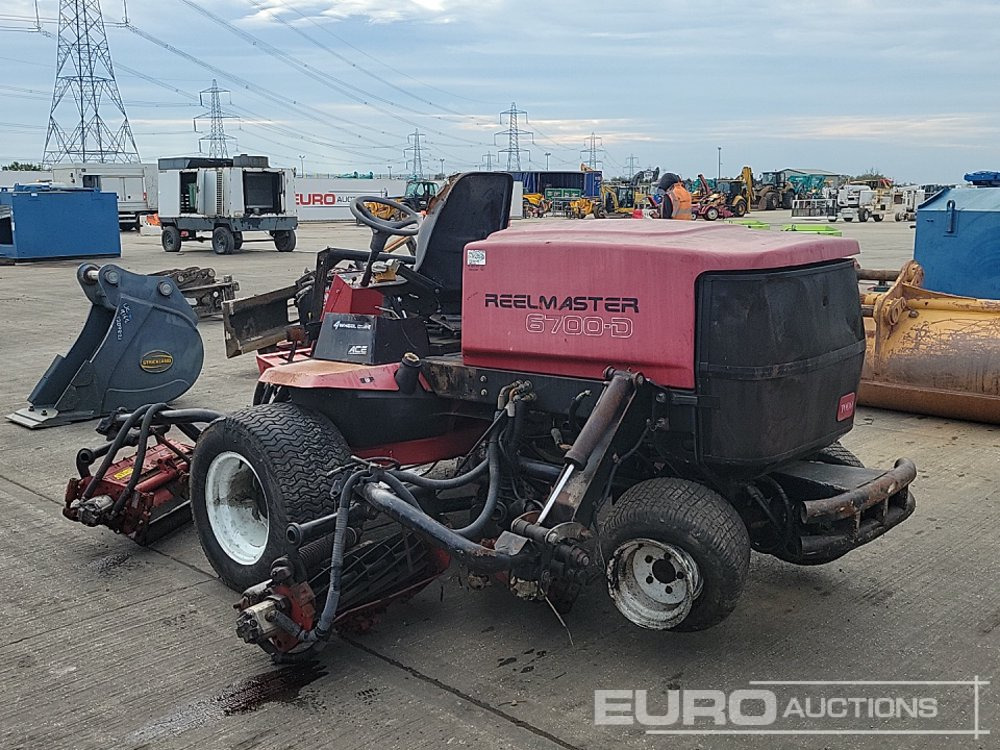 Toro Reelmaster 6700D - Χλοοκοπτικό: φωτογραφία 3 Toro Reelmaster 6700D - Χλοοκοπτικό: φωτογραφία 3