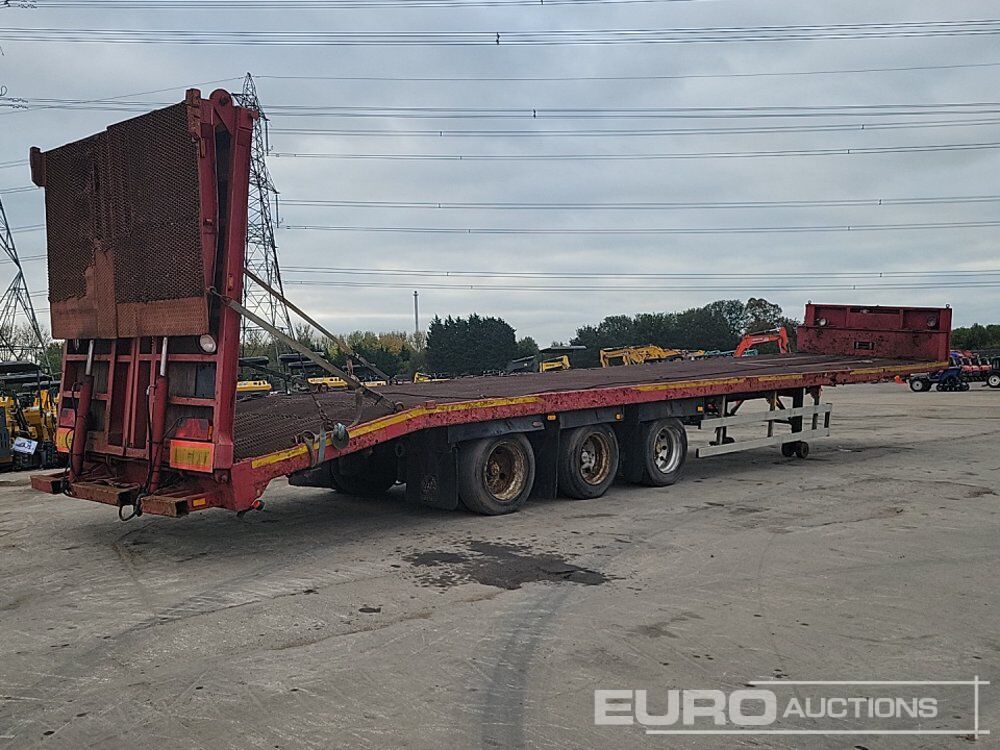 Tri Axle Low Loader Trailer, Winch, Hydraulic Ramp (Rear Axle Dragging) (Cannot Be Reconsigned) - Επικαθήμενο με χαμηλό δάπεδο: φωτογραφία 5 Tri Axle Low Loader Trailer, Winch, Hydraulic Ramp (Rear Axle Dragging) (Cannot Be Reconsigned) - Επικαθήμενο με χαμηλό δάπεδο: φωτογραφία 5