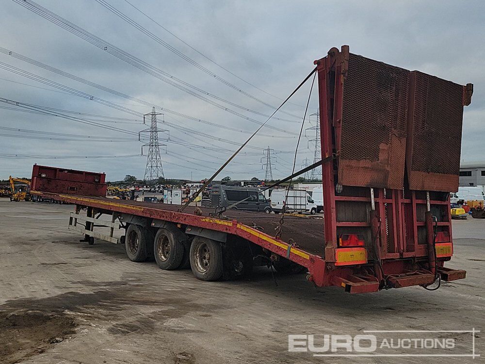 Tri Axle Low Loader Trailer, Winch, Hydraulic Ramp (Rear Axle Dragging) (Cannot Be Reconsigned) - Επικαθήμενο με χαμηλό δάπεδο: φωτογραφία 3 Tri Axle Low Loader Trailer, Winch, Hydraulic Ramp (Rear Axle Dragging) (Cannot Be Reconsigned) - Επικαθήμενο με χαμηλό δάπεδο: φωτογραφία 3