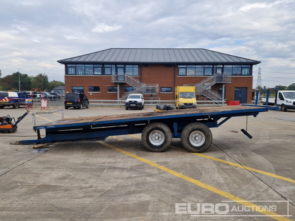 Twin Axle Draw Bar Flat Bed Trailer - Ρυμούλκα για τρακτέρ: φωτογραφία 2 Twin Axle Draw Bar Flat Bed Trailer - Ρυμούλκα για τρακτέρ: φωτογραφία 2