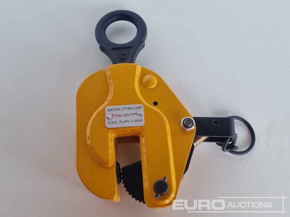 Εξοπλισμός γκαράζ Unused 1 Ton CDH Vertical Plate Lifting Clamp: φωτογραφία 7