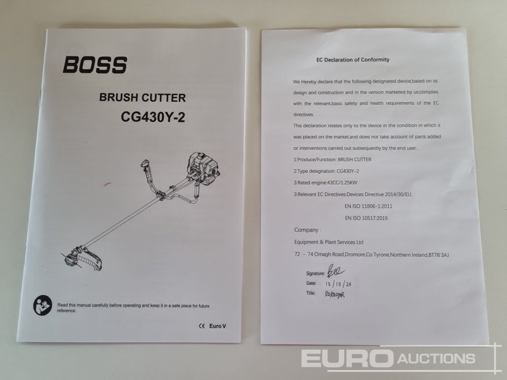 Γεωργικά μηχανήματα Unused 2024 Boss CG430Y-2: φωτογραφία 18