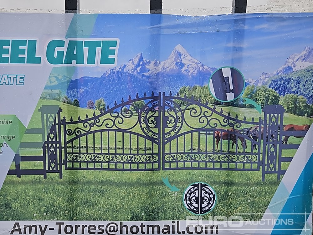 Unused 2025 20' Farm Gate, Gate Pier Design - Εξοπλισμού κατασκευών: φωτογραφία 1 Unused 2025 20' Farm Gate, Gate Pier Design - Εξοπλισμού κατασκευών: φωτογραφία 1